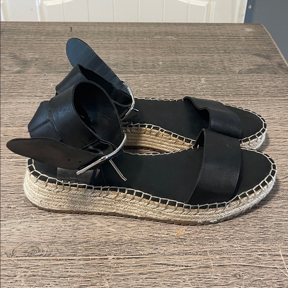 Franco Sarto-Marona Espadrille Wedge Sandal Size 9.5 - Picture 3 of 8